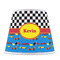 Racing Car Poly Film Empire Lampshade - Front View