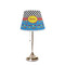 Racing Car Poly Film Empire Lampshade - On Stand