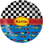 Racing Car Melamine Plate (Personalized)