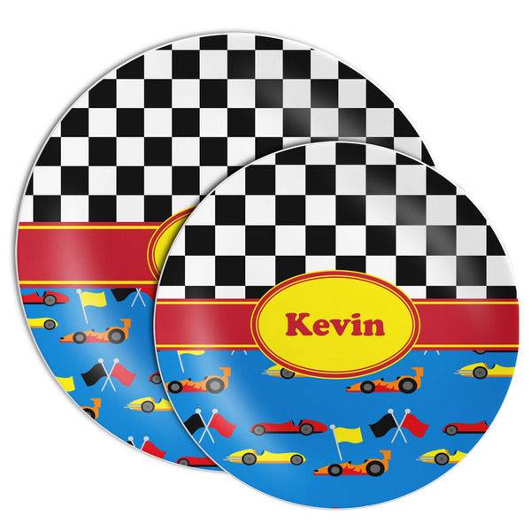 Racing Car Melamine Plates - PARENT/MAIN