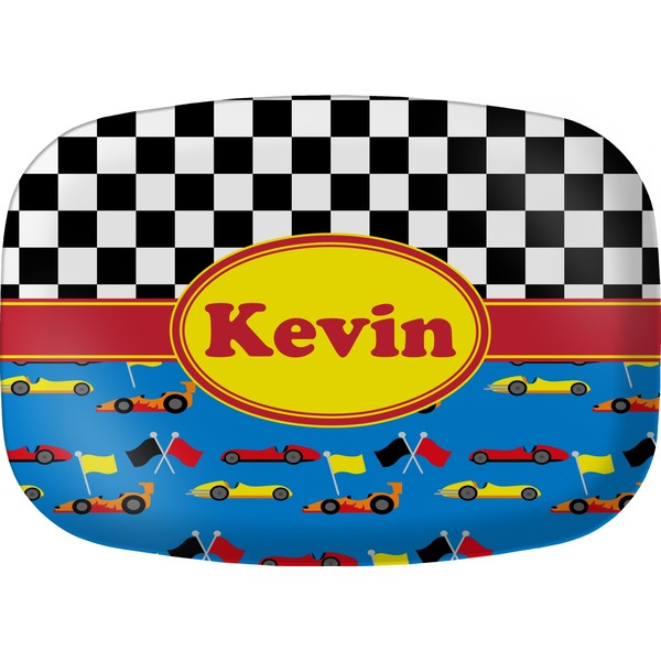 Custom Racing Car Melamine Platter (Personalized)