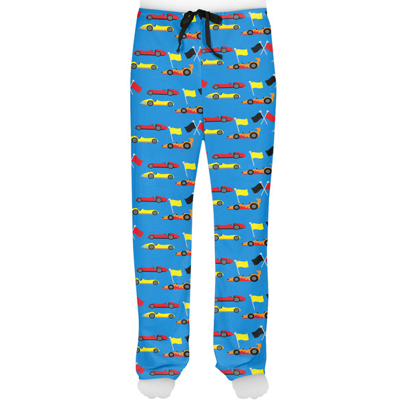 Racing Car Men's Pjs Front - on model