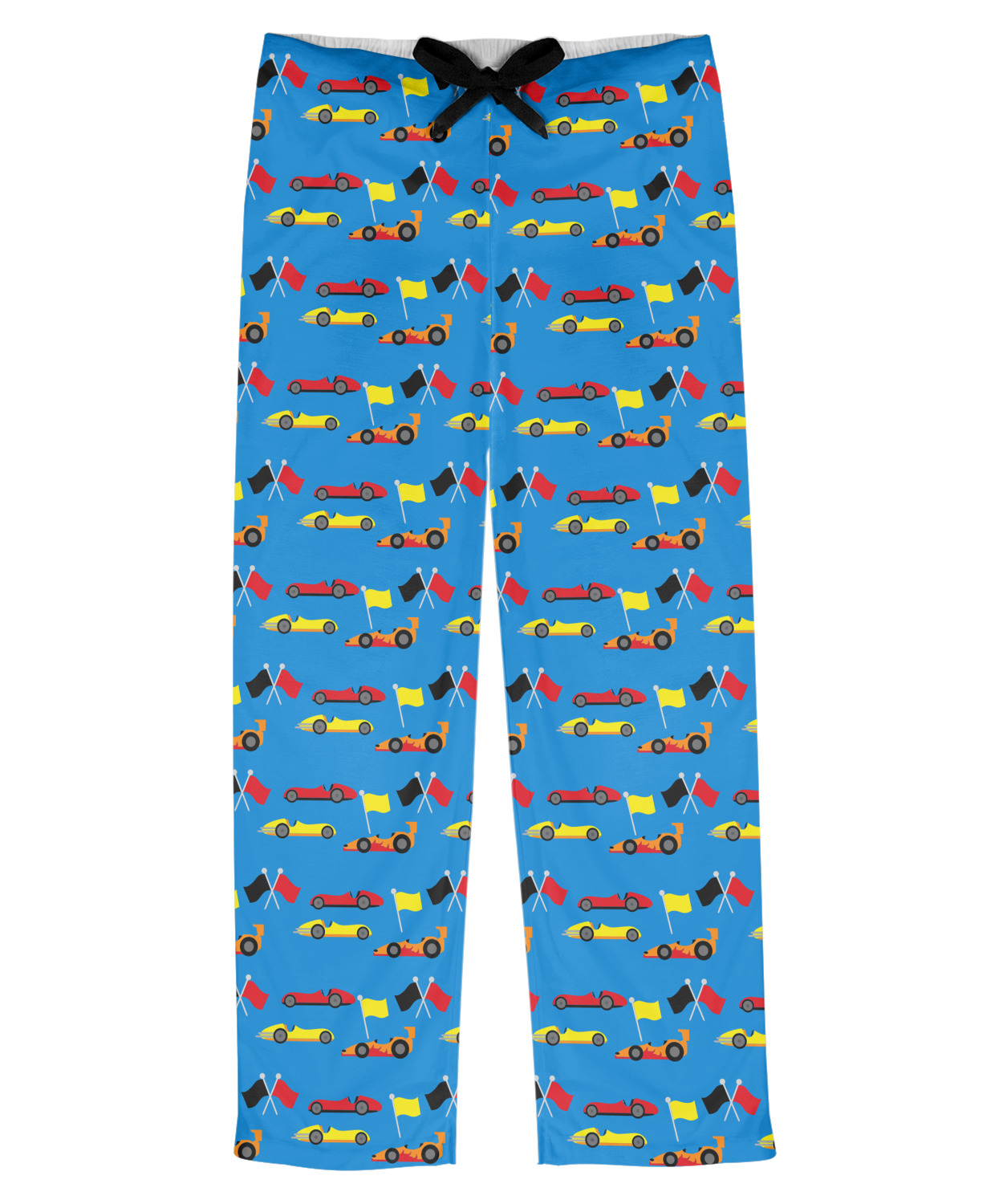 Custom Racing Car Mens Pajama Pants S YouCustomizeIt