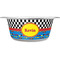 Racing Car Stainless Steel Dog Bowl - Large (Personalized)