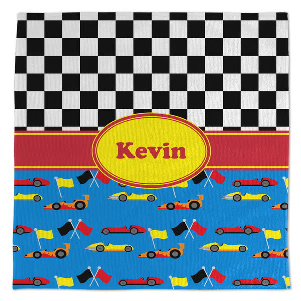 Custom Racing Car Microfiber Dish Towel (Personalized)