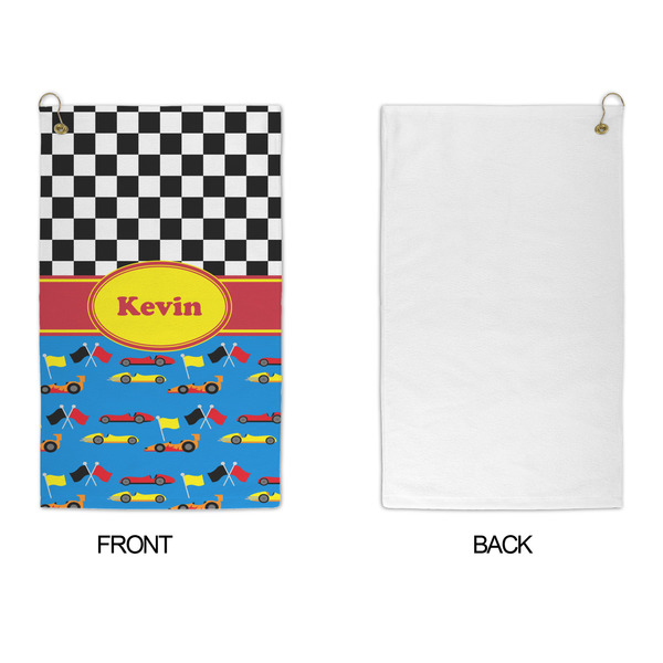 Racing Car Microfiber Golf Towels - APPROVAL