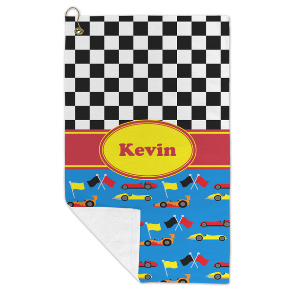 Racing Car Microfiber Golf Towels - FOLD