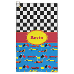 Racing Car Microfiber Golf Towel (Personalized)