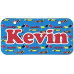 Racing Car Mini/Bicycle License Plate (2 Holes) (Personalized)