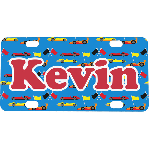 Custom Racing Car Mini/Bicycle License Plate (Personalized)