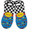 Racing Car Neoprene Oven Mitts - Set of 2 w/ Name or Text