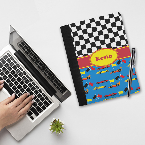 Racing Car Notebook Padfolio - LIFESTYLE (large)
