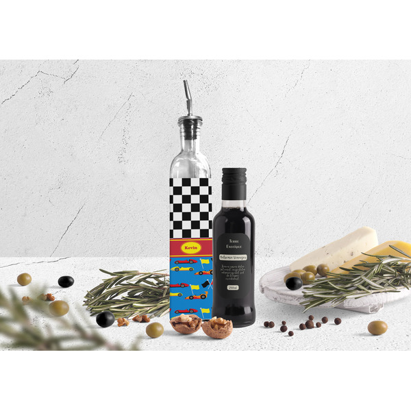 Racing Car Oil Dispenser Bottle - Lifestyle Photo