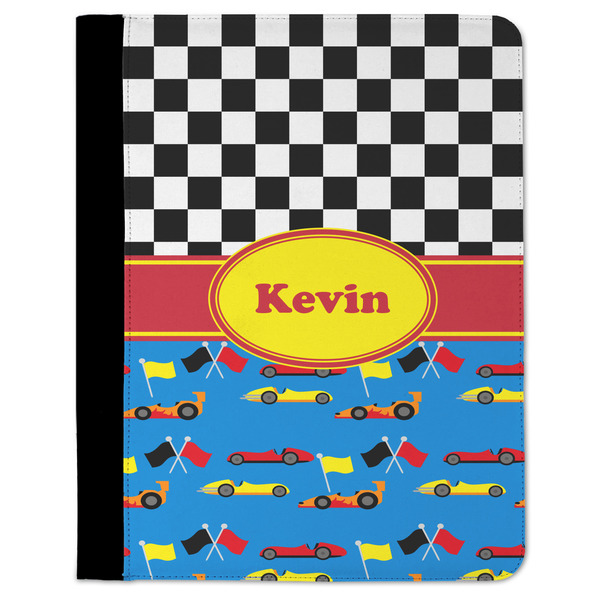Custom Racing Car Padfolio Clipboard - Large (Personalized)