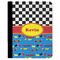Racing Car Padfolio Clipboards - Large - FRONT