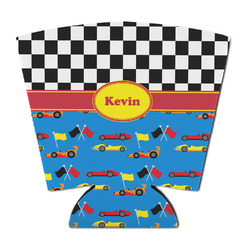 Racing Car Party Cup Sleeve - with Bottom (Personalized)
