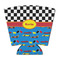 Racing Car Party Cup Sleeves - with bottom - FRONT