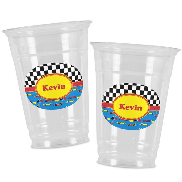Racing Car Party Cups - 16oz - Alt View