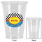 Racing Car Party Cups - 16oz - Approval