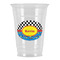 Racing Car Party Cups - 16oz - Front/Main
