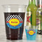 Racing Car Party Cups - 16oz - In Context