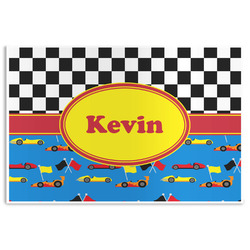 Racing Car Disposable Paper Placemats (Personalized)