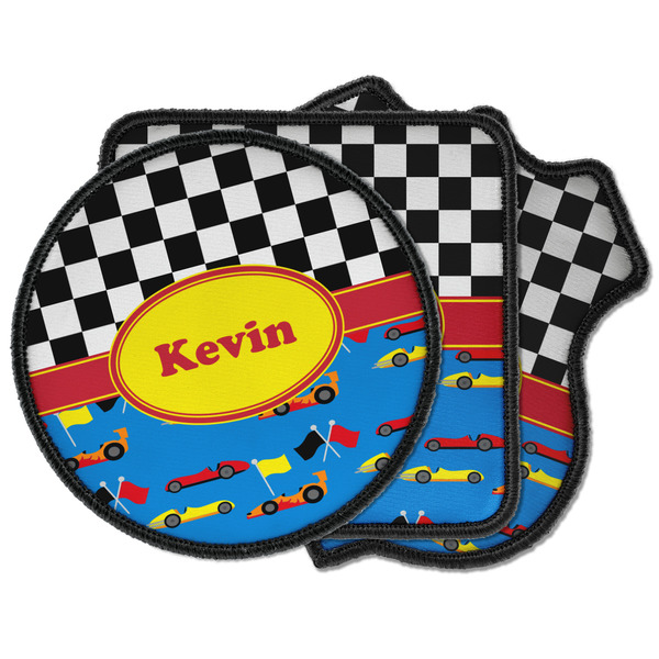 Custom Racing Car Iron on Patches (Personalized)