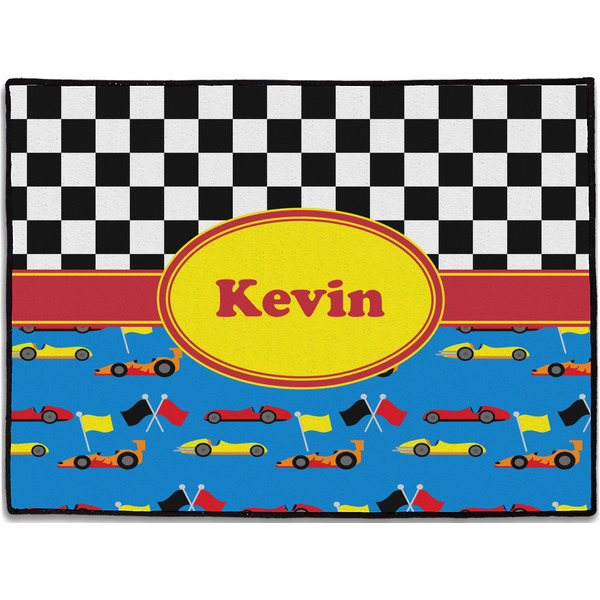 Custom Racing Car Door Mat (Personalized)
