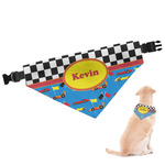 Racing Car Dog Bandana (Personalized)