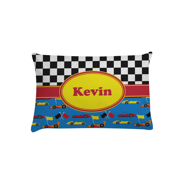 Custom Racing Car Pillow Case - Toddler (Personalized)