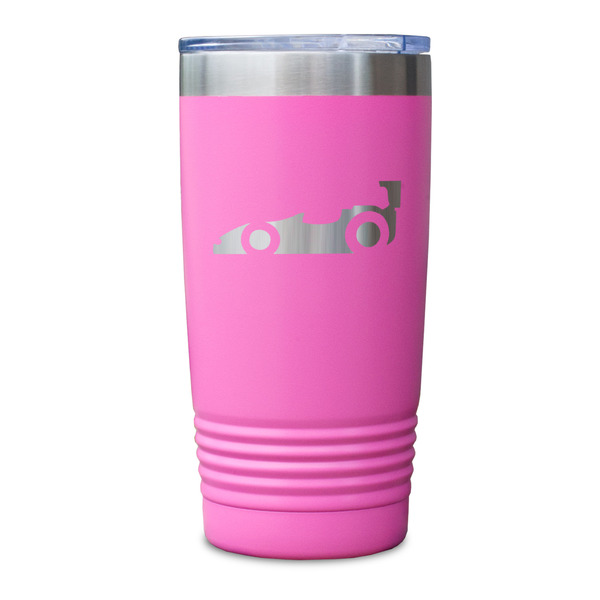 Racing Car Pink Polar Camel Tumbler - 20oz - Single Sided - Approval