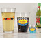 Racing Car Pint Glass - Two Content - In Context