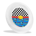 Racing Car Plastic Party Dinner Plates - 10" (Personalized)