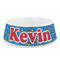 Racing Car Plastic Dog Bowl - Medium (Personalized)