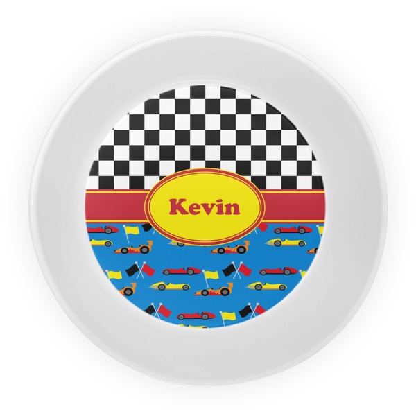Racing Car Melamine Bowl - Center