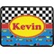 Racing Car Rectangular Trailer Hitch Cover (Personalized)