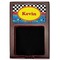 Racing Car Red Mahogany Sticky Note Holder - Flat