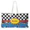 Racing Car Large Tote Bag with Rope Handles (Personalized)