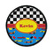 Racing Car Round Patch