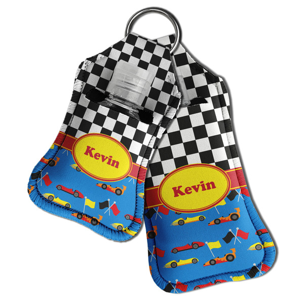 Racing Car Sanitizer Holder Keychain - Both in Case (PARENT)