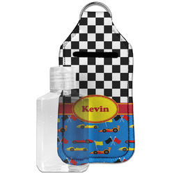 Racing Car Hand Sanitizer & Keychain Holder - Large (Personalized)