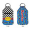 Racing Car Sanitizer Holder Keychain - Small APPROVAL (Flat)