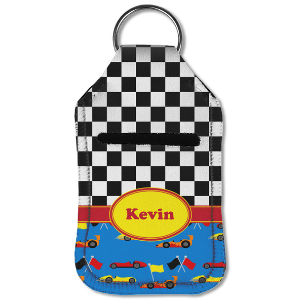 Racing Car Sanitizer Holder Keychain - Small (Front Flat)