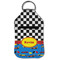 Racing Car Sanitizer Holder Keychain - Small (Front Flat)