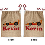 Racing Car Santa Sack - Front & Back