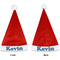 Racing Car Santa Hats - Front and Back (Double Sided Print) APPROVAL