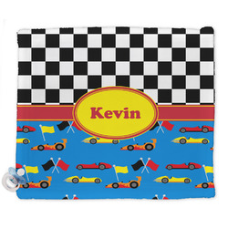 Racing Car Security Blanket - Single Sided (Personalized)
