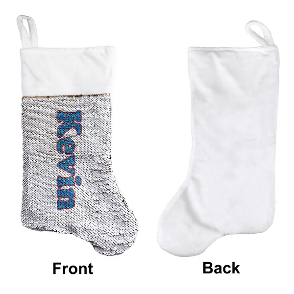 Racing Car Sequin Stocking - Approval