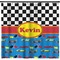 Racing Car Shower Curtain - 71" x 74" (Personalized)