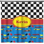 Racing Car Shower Curtain - Custom Size (Personalized)